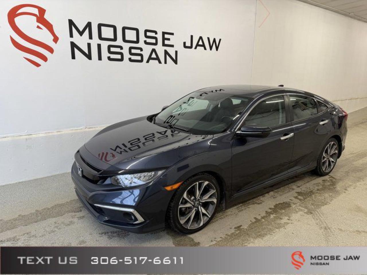 Used 2020 Honda Civic Sedan Touring | Heated Seats | Navigation | Adaptive Cruise | for sale in Moose Jaw, SK