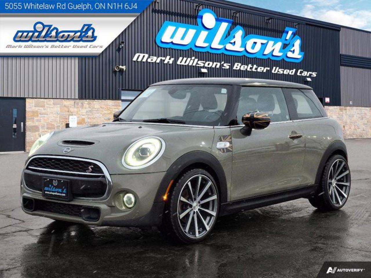 Used 2020 MINI 3 Door Cooper S | Leather | Sunroof | Heated Seats | Alloy Wheels | Rear Camera | Bluetooth for sale in Guelph, ON