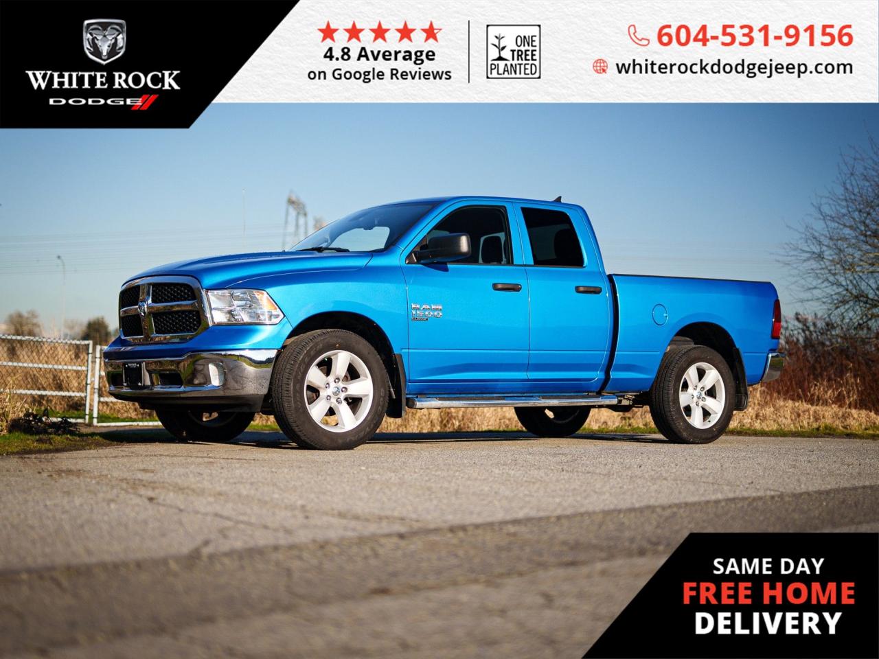 Used 2022 RAM 1500 Classic Tradesman ONE OWNER | NO CLAIMS | LOW KM for sale in Surrey, BC