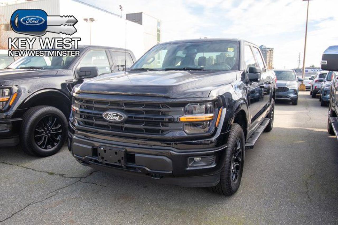 New 2024 Ford F-150 XLT 4x4 Crew Cab 145wb Black Appearance Pkg Tow/Haul Pkg for sale in New Westminster, BC