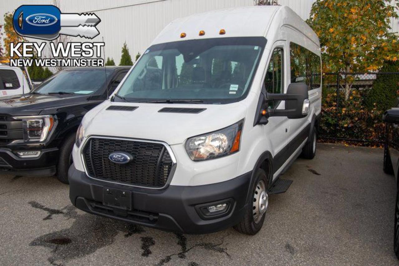 Used 2023 Ford Transit Passenger Wagon XL 350 High Roof Nav Cam Sync 4 for sale in New Westminster, BC