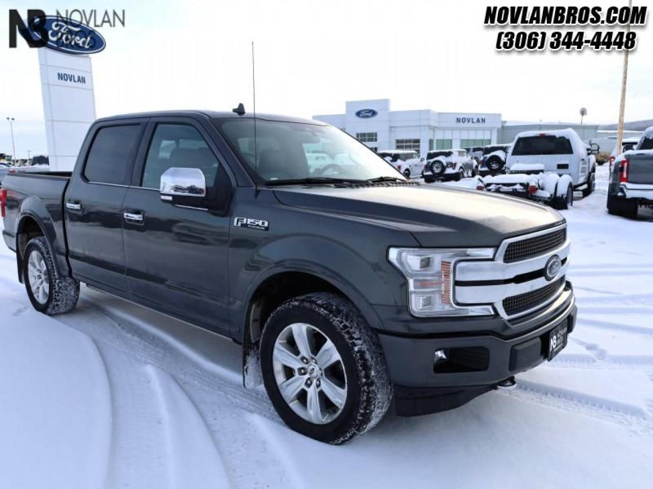 Used 2019 Ford F-150 Platinum   - Navigation - Heated Seats for sale in Paradise Hill, SK