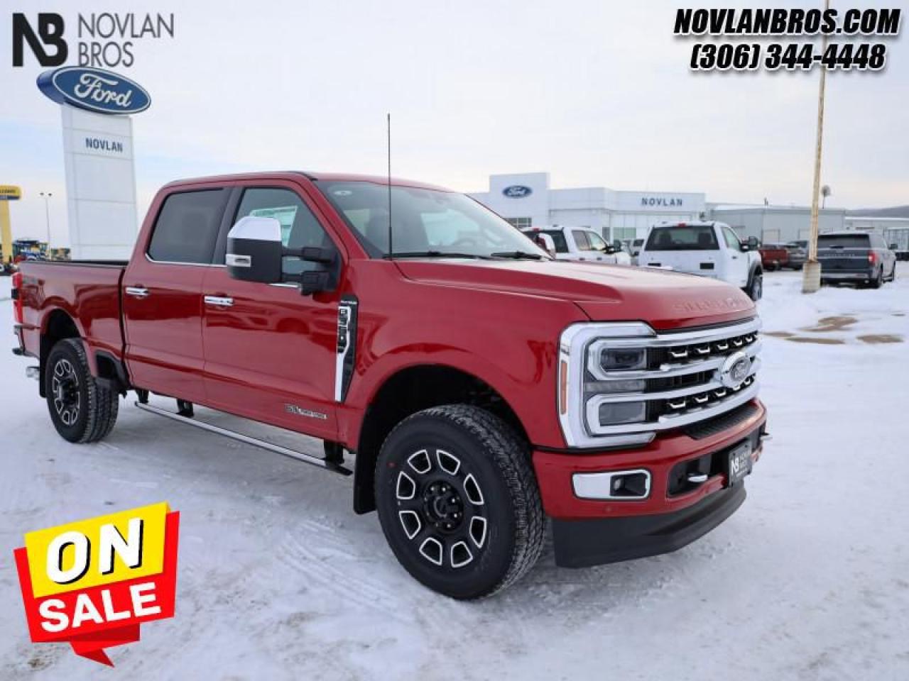 New 2024 Ford F-350 Super Duty Platinum  - Leather Seats for sale in Paradise Hill, SK