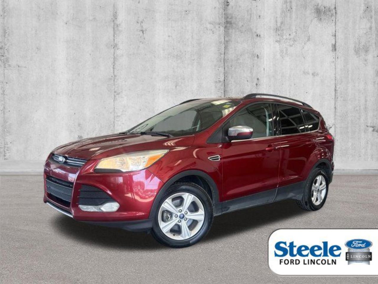 Red2014 Ford Escape SEAWD 6-Speed Automatic with Select-Shift EcoBoost 1.6L I4 GTDi DOHC Turbocharged VCTVALUE MARKET PRICING!!, AWD.ALL CREDIT APPLICATIONS ACCEPTED! ESTABLISH OR REBUILD YOUR CREDIT HERE. APPLY AT https://steeleadvantagefinancing.com/6198 We know that you have high expectations in your car search in Halifax. So if you?re in the market for a pre-owned vehicle that undergoes our exclusive inspection protocol, stop by Steele Ford Lincoln. We?re confident we have the right vehicle for you. Here at Steele Ford Lincoln, we enjoy the challenge of meeting and exceeding customer expectations in all things automotive.