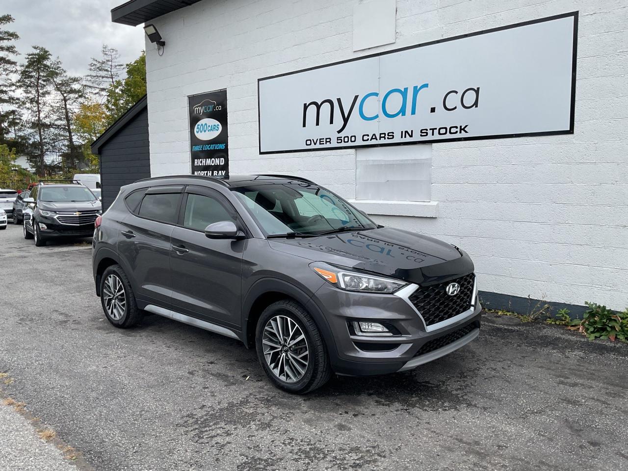 Used 2020 Hyundai Tucson Preferred w/Trend Package 2.4L AWD W/TREND PKG!!! SUNROOF. BACKUP CAM. HEATED SEATS. ALLOYS. A/. CRUISE. PWR GROUP. KEYLESS EN for sale in North Bay, ON