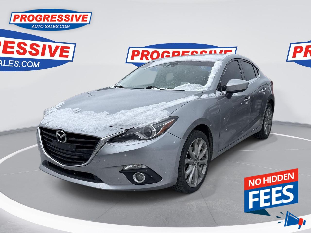 Used 2015 Mazda MAZDA3 GT - Sunroof -  Navigation for sale in Sarnia, ON