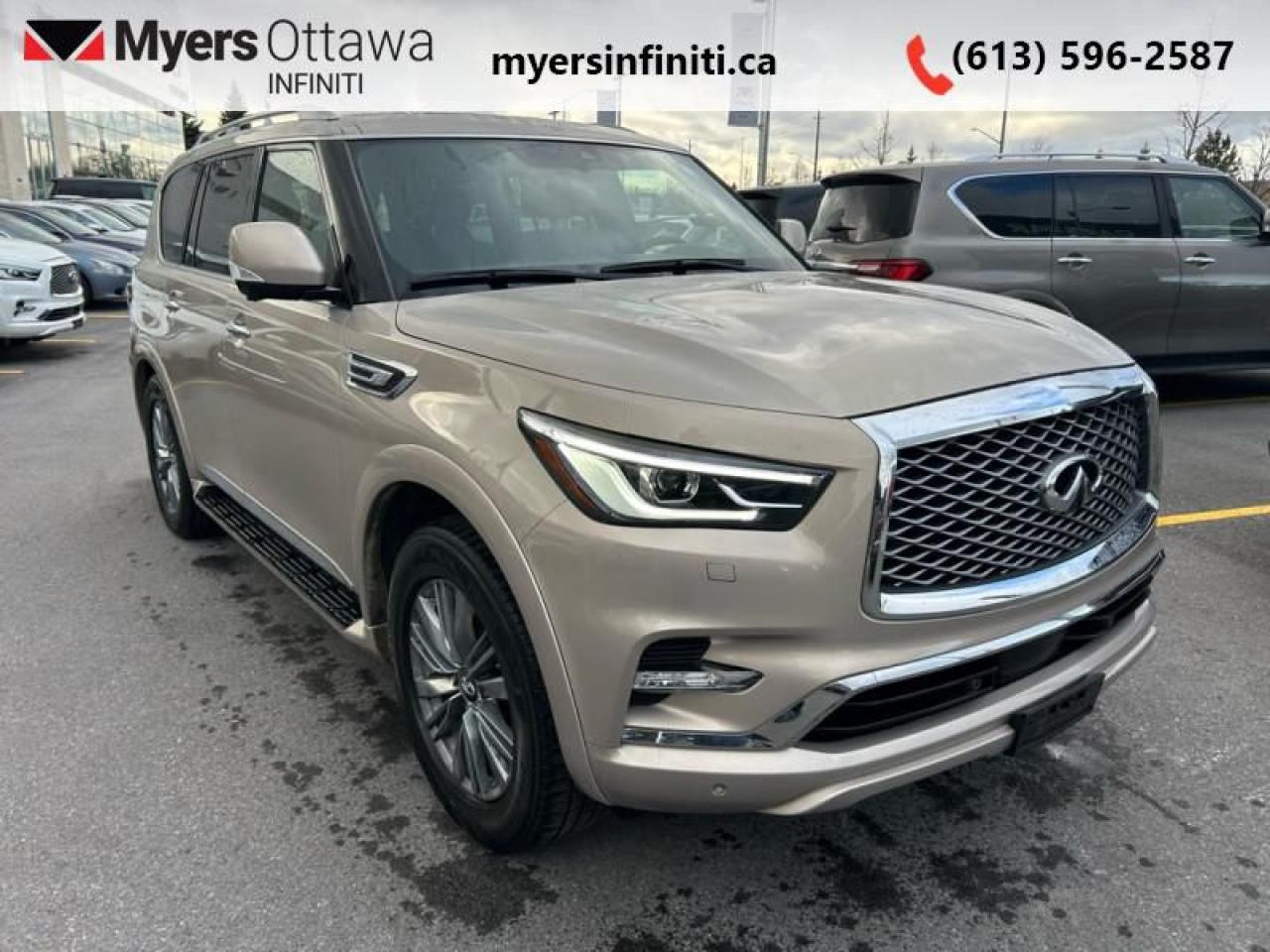 Used 2021 Infiniti QX80 LUXE  - Certified - Leather Seats for sale in Ottawa, ON