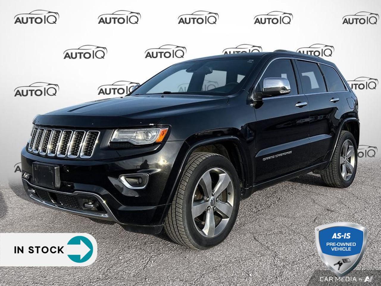 Used 2014 Jeep Grand Cherokee Overland | AS TRADED | YOU CERTIFY AND YOU SAVE for sale in Tillsonburg, ON