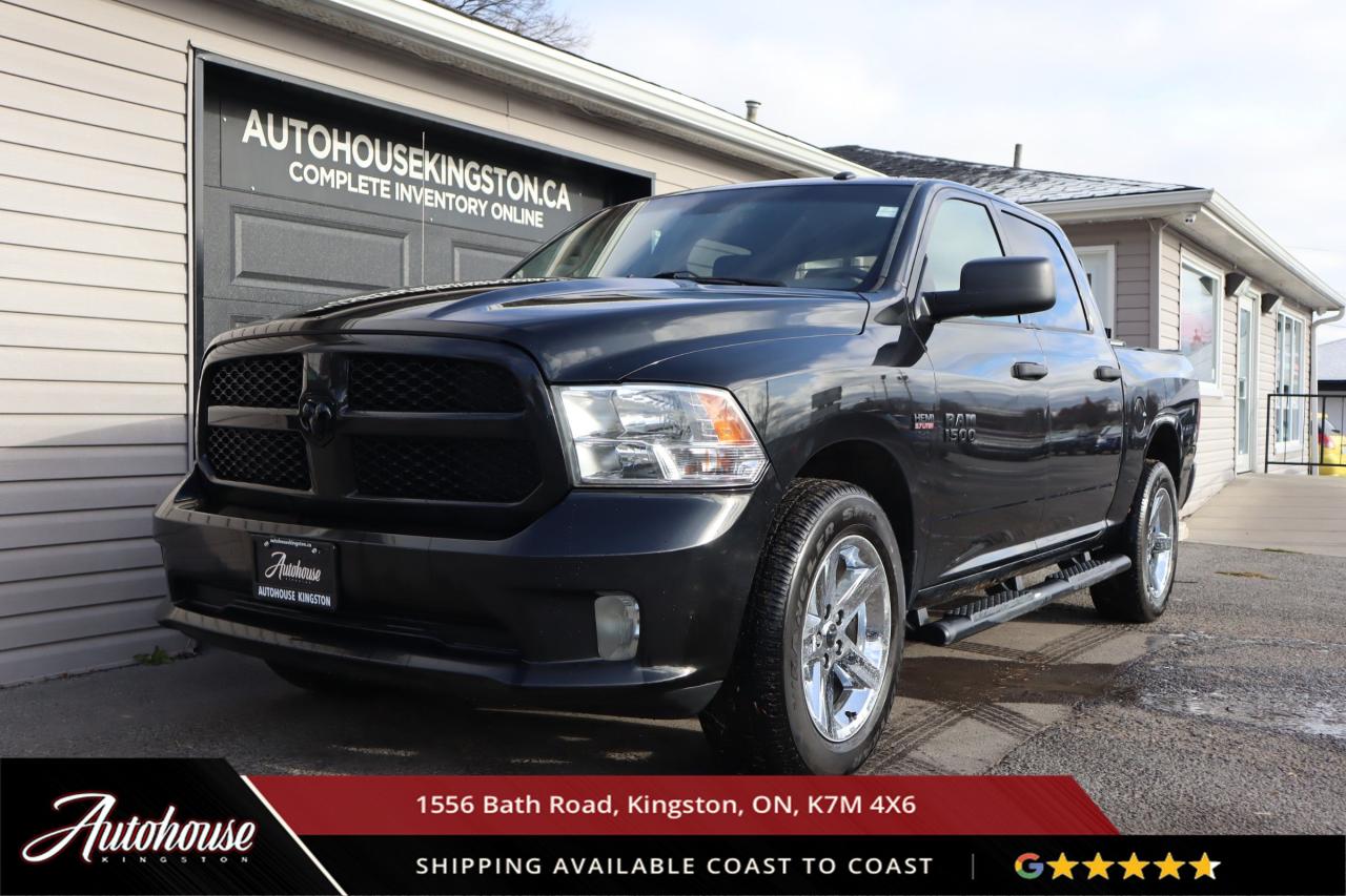 Used 2017 RAM 1500 ST BACKUP CAM - BACK RACK -  HEMI for sale in Kingston, ON