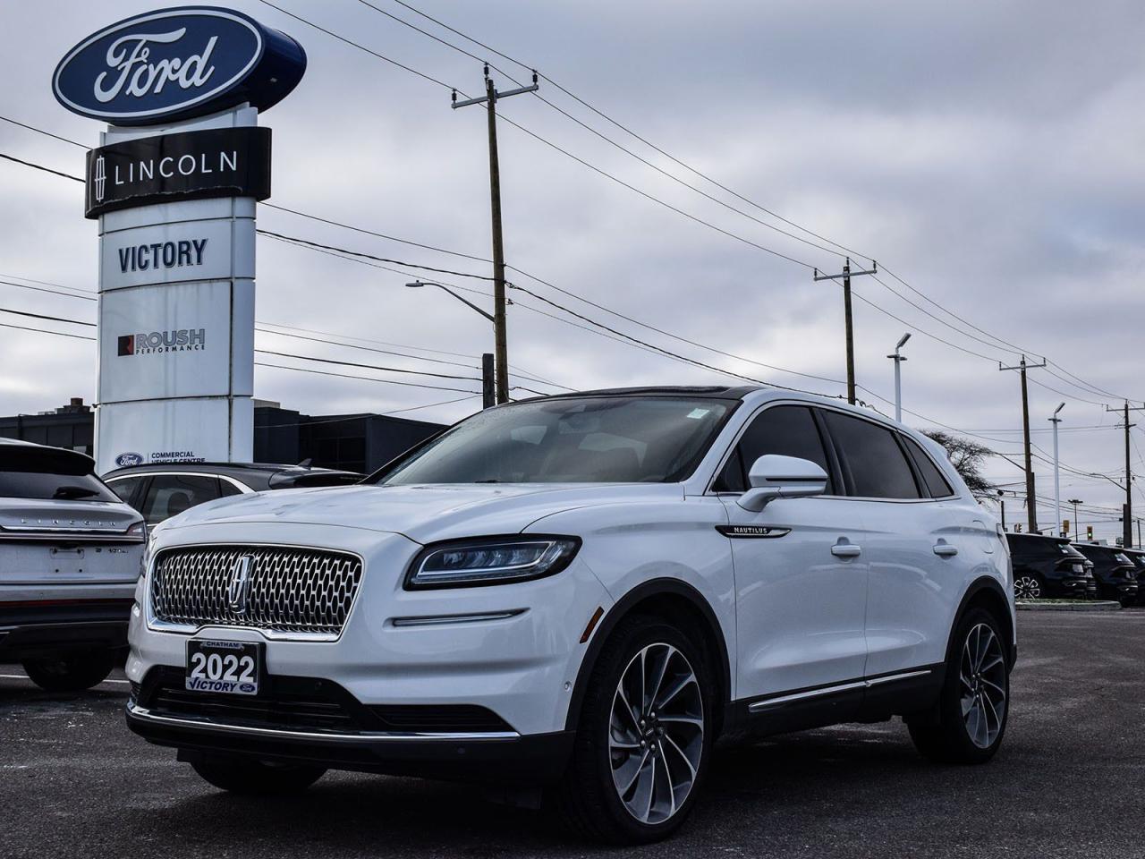 Used 2022 Lincoln Nautilus Reserve 2.7L V6 | Panoramic Sunroof | BLIS | for sale in Chatham, ON