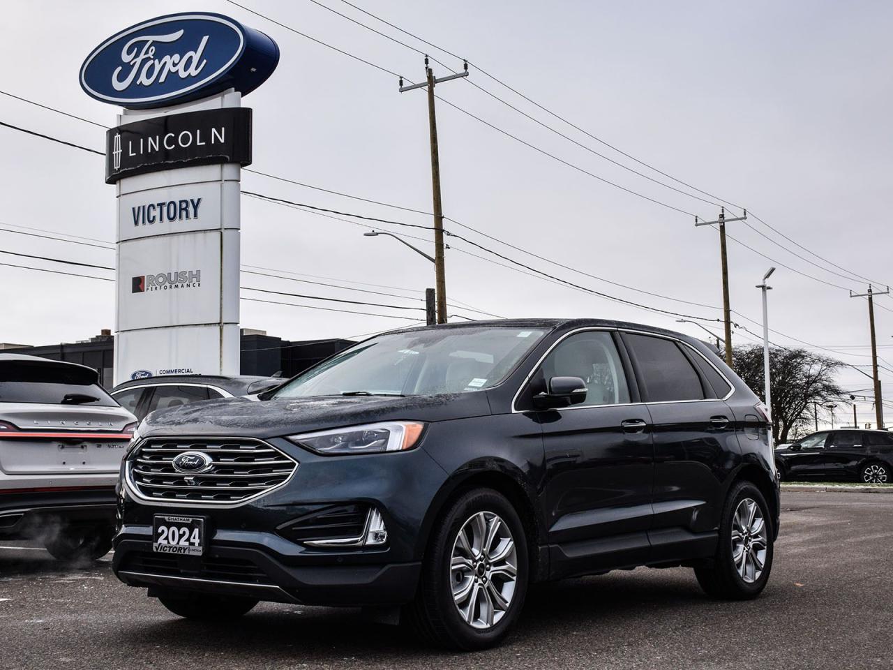 Used 2024 Ford Edge Titanium AWD | 6.49% Available O.A.C. | for sale in Chatham, ON