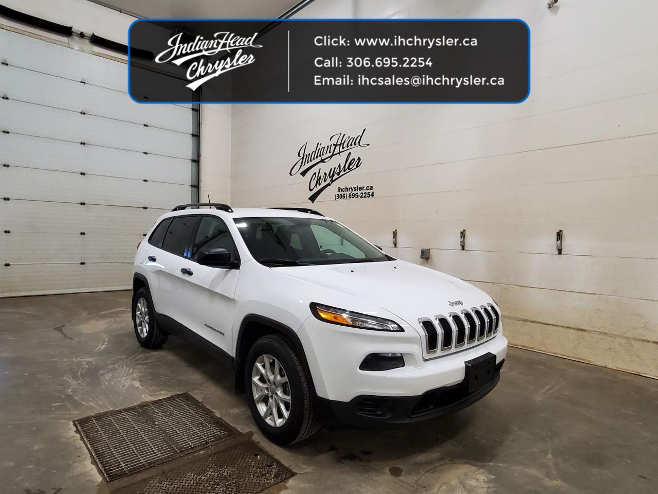 Used 2018 Jeep Cherokee Sport -  Power Windows -  Cruise Control for sale in Indian Head, SK