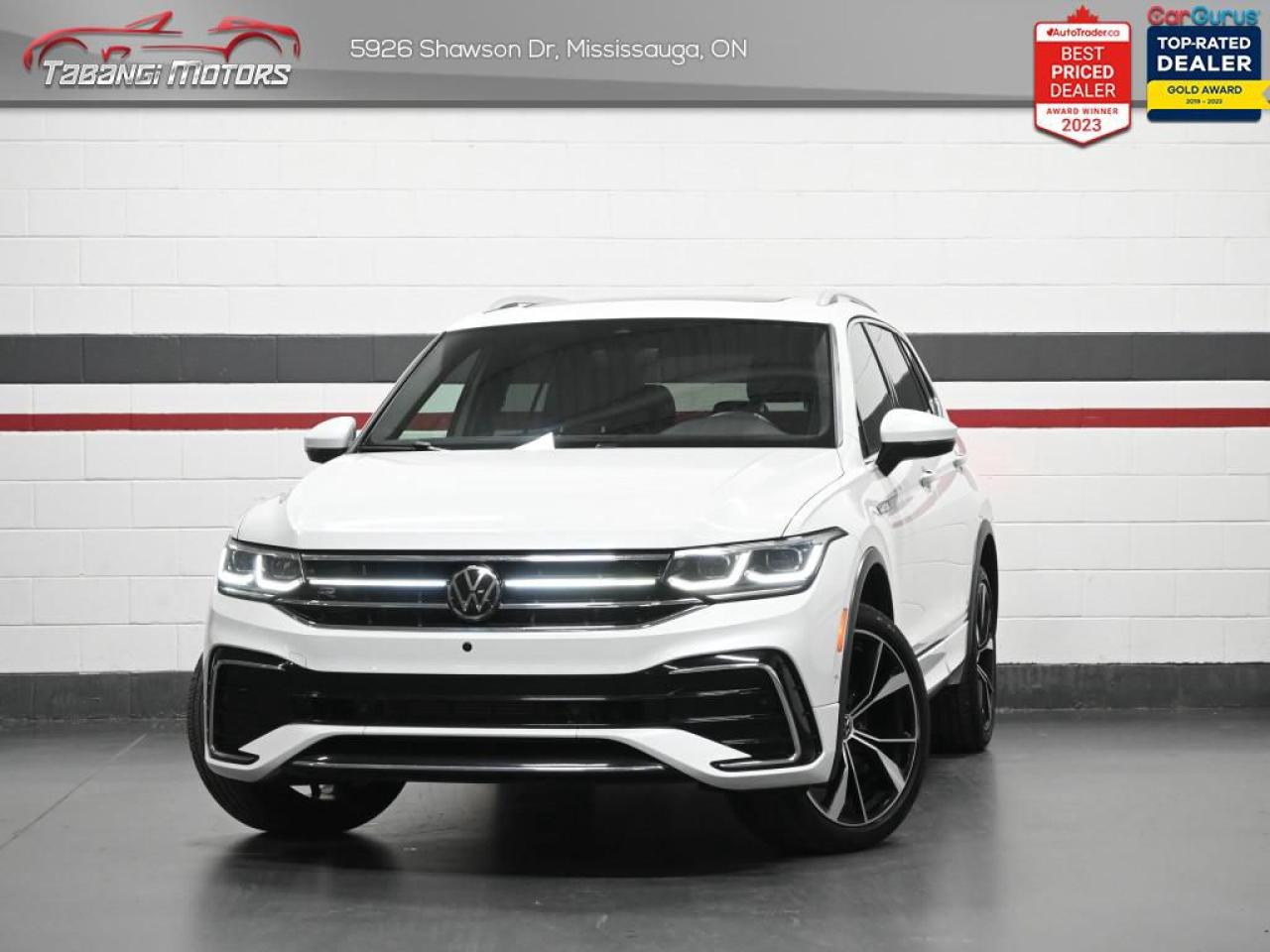 Used 2022 Volkswagen Tiguan Highline   R-Line No Accident Carplay Fender 360CAM Ambient Light for sale in Mississauga, ON