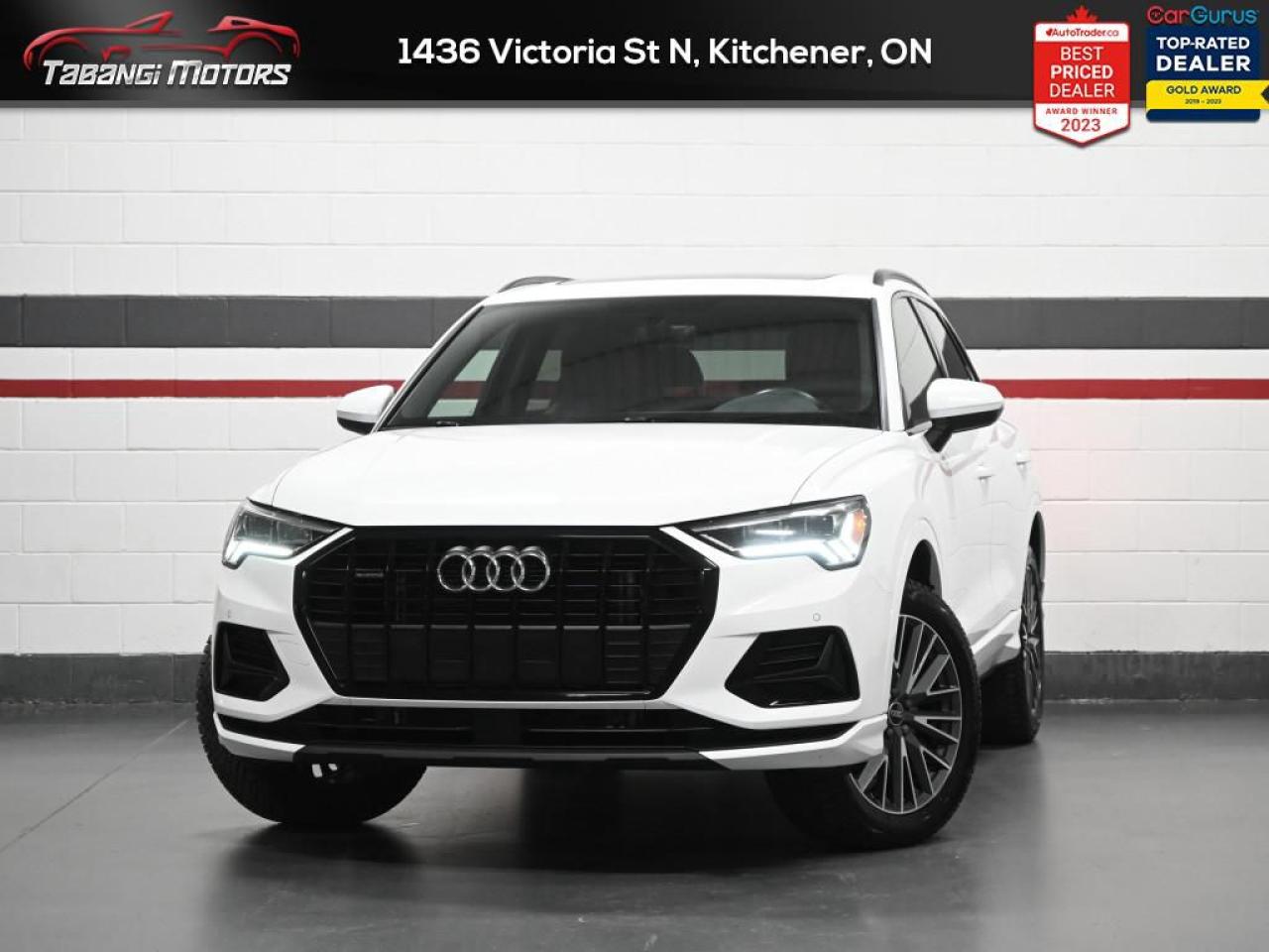 Used 2022 Audi Q3 No Accident Digital Dash Navigation Panoramic Roof for sale in Mississauga, ON