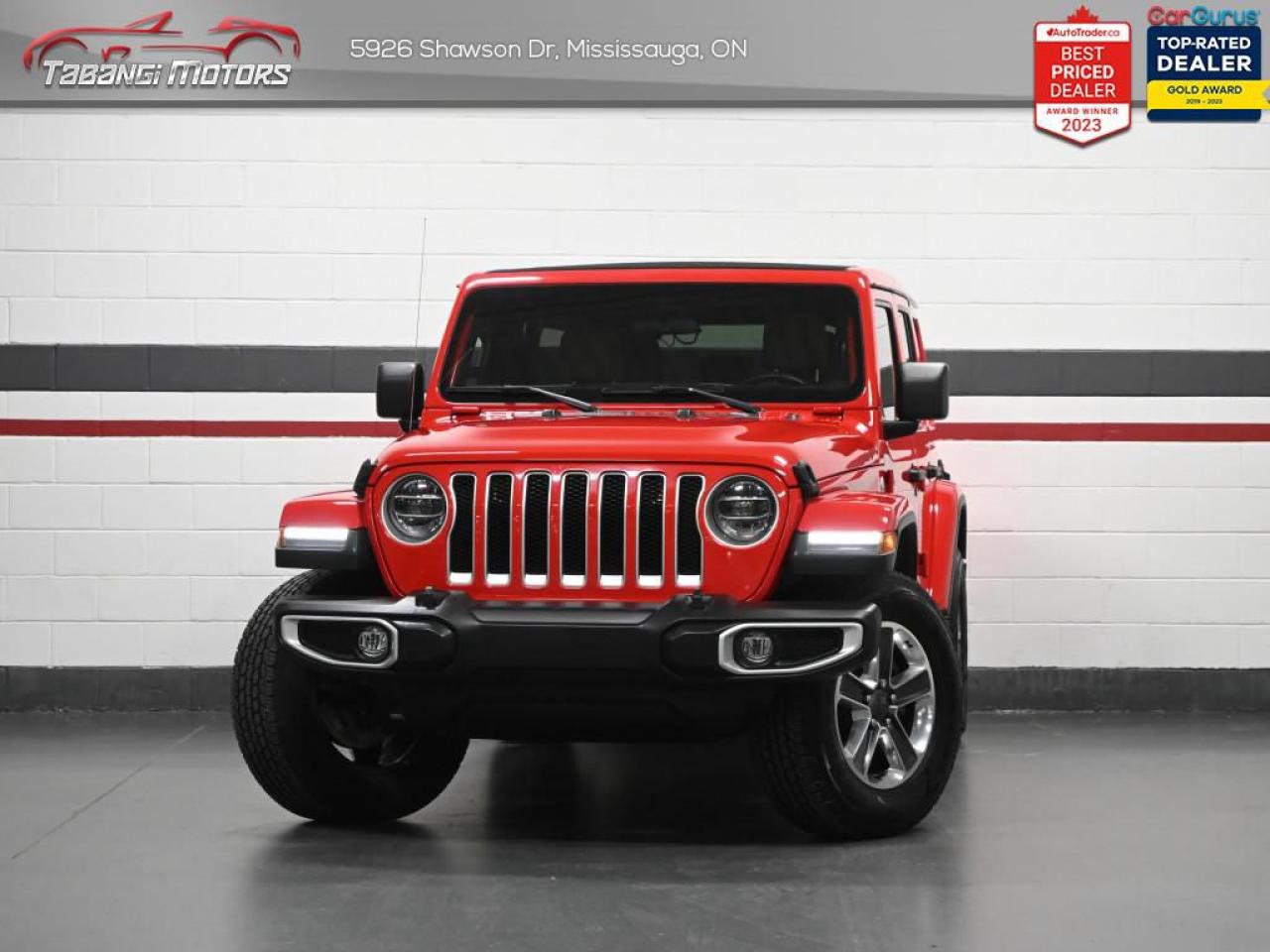 Used 2021 Jeep Wrangler Unlimited Sahara  No Accident One Touch Roof Heated Seats for sale in Mississauga, ON