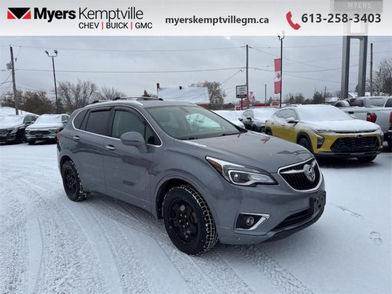 Used 2019 Buick Envision Essence  - Leather Seats -  Heated Seats for sale in Kemptville, ON