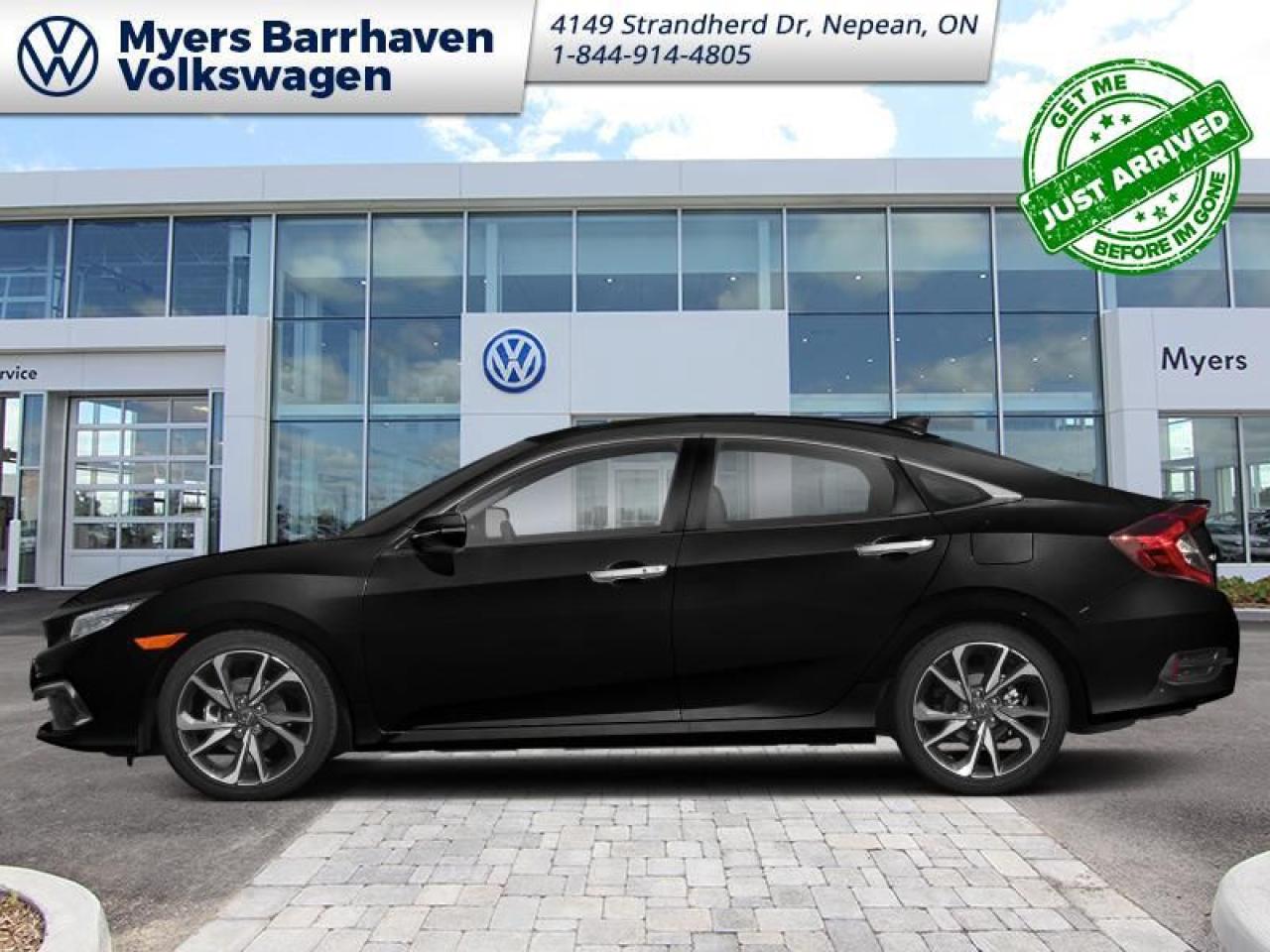 Used 2019 Honda Civic Sedan Touring CVT  - Leather Seats for sale in Nepean, ON