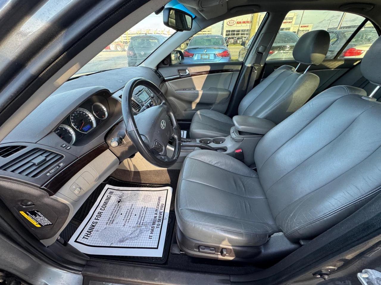 2009 Hyundai Sonata GL LIMITED, LEATHER, SUNROOF, LOADED, AS IS - Photo #12