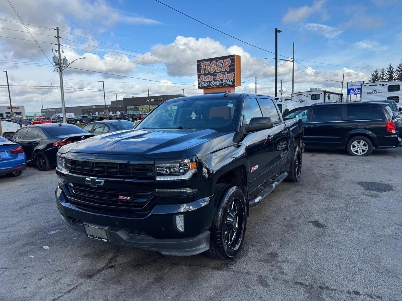 2017 Chevrolet Silverado 1500 LTZ, CREW CAB, WHEELS, LEATHER, LOADED, AS IS - Photo #1