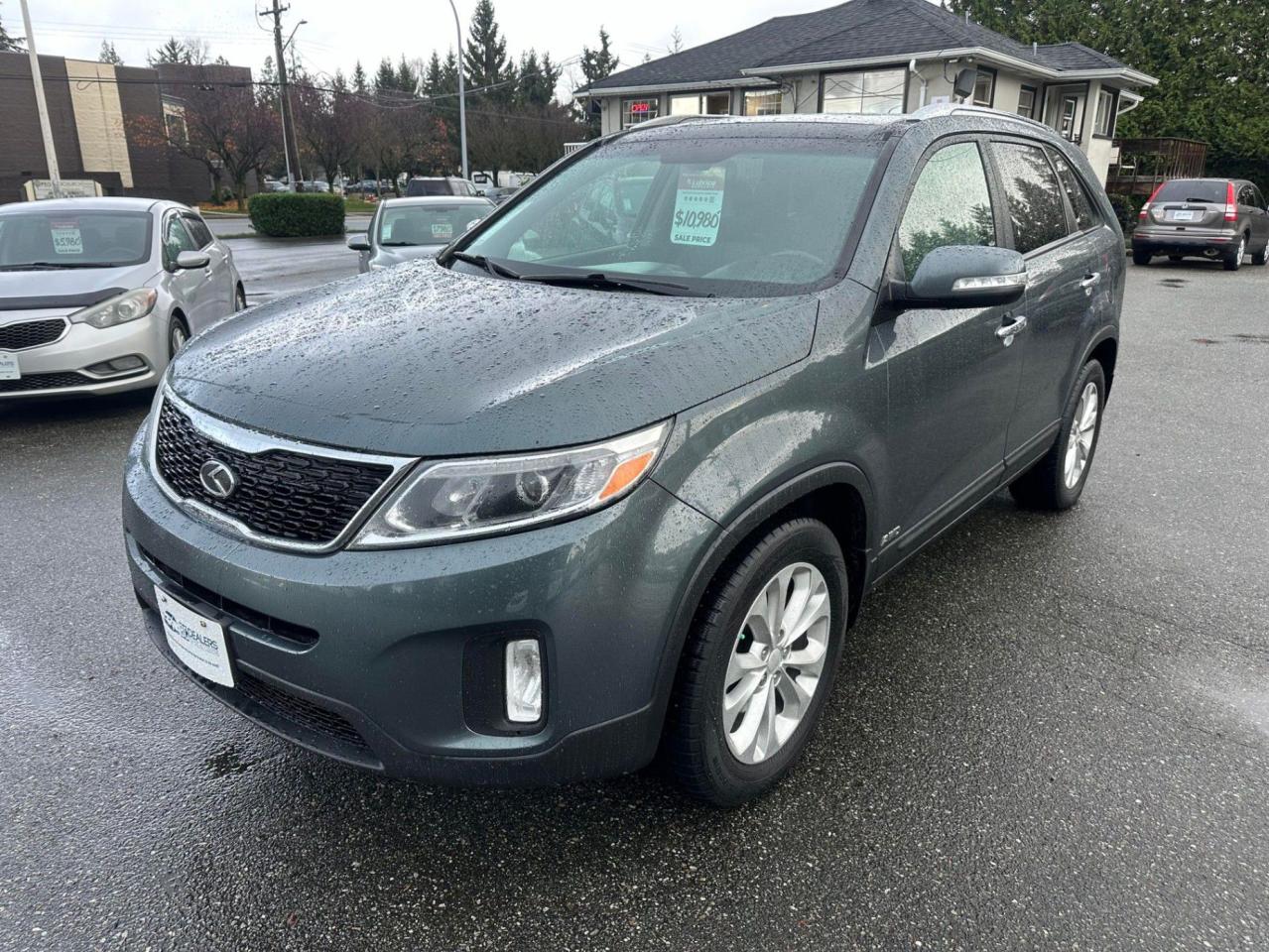 Used 2015 Kia Sorento AWD V6 EX, Local BC, Pano Sunroof, Heated Leather Seats and Wheel for sale in Surrey, BC