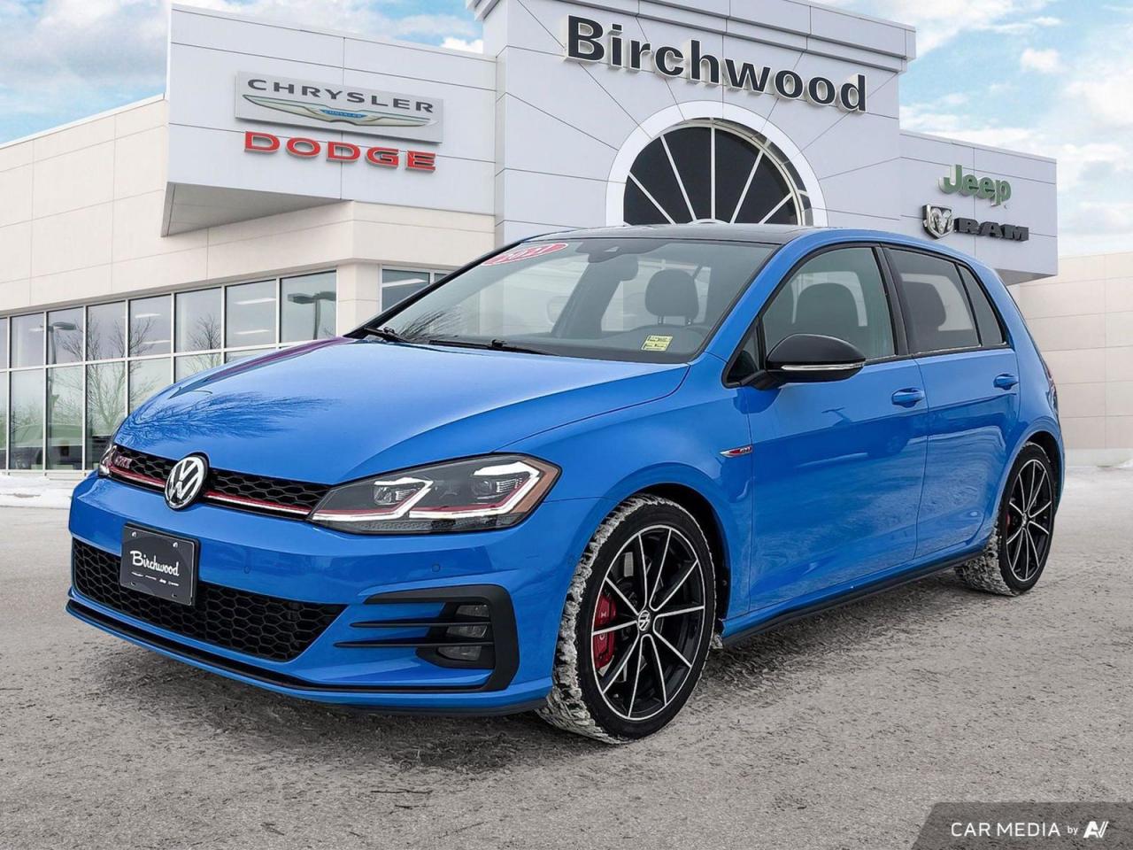 Used 2021 Volkswagen Golf GTI Autobahn Clean CARFAX | Sunroof | Heated Seats for sale in Winnipeg, MB