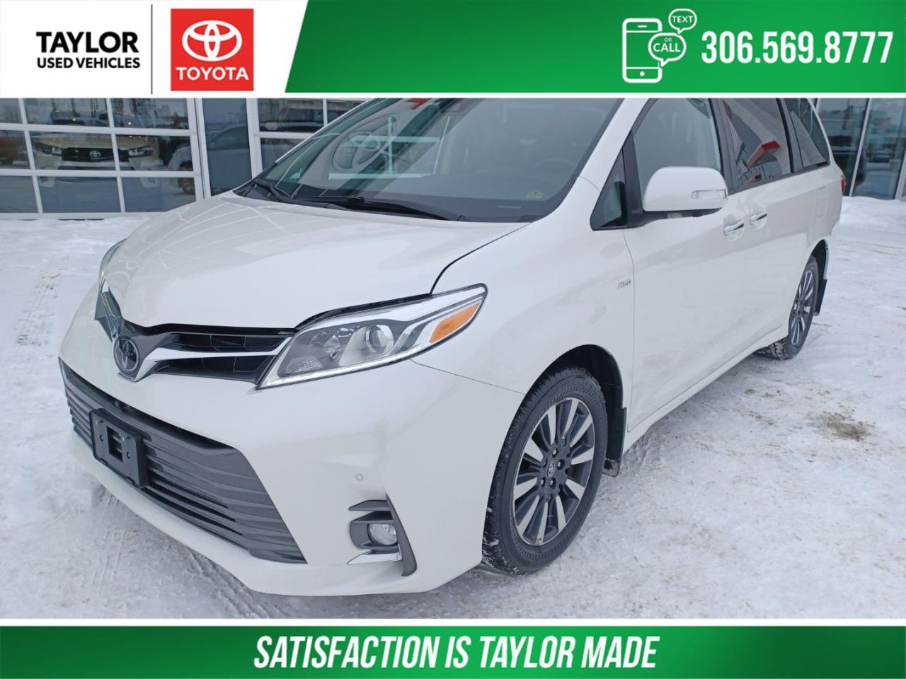 Used 2020 Toyota Sienna XLE 7-Passenger LIMITED AWD SIENNA! HARD TO FIND! LOW KMS! REAR ENTERTAINMENT SCREEN for sale in Regina, SK