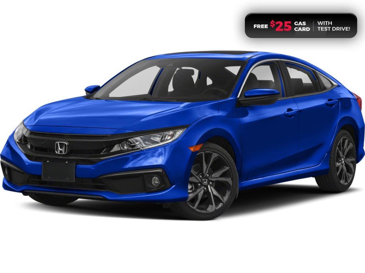 Used 2021 Honda Civic Sport HONDA SENSING TECHNOLOGIES | REMOTE STARTER | APPLE CARPLAY™/ANDROID AUTO™ for sale in Cambridge, ON