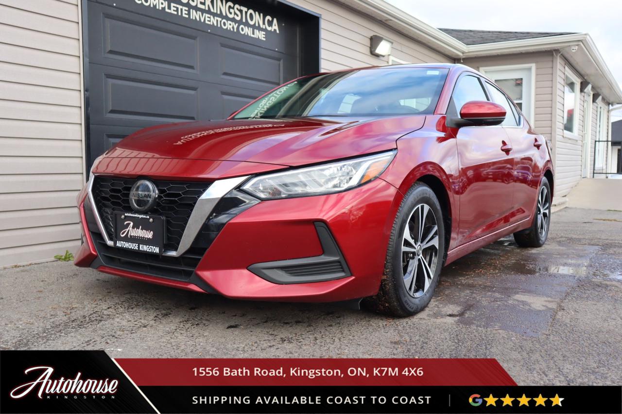 Used 2021 Nissan Sentra SV MOONROOF - NISSAN CONNECT - APPLE CARPLY & ANDROID AUTO for sale in Kingston, ON