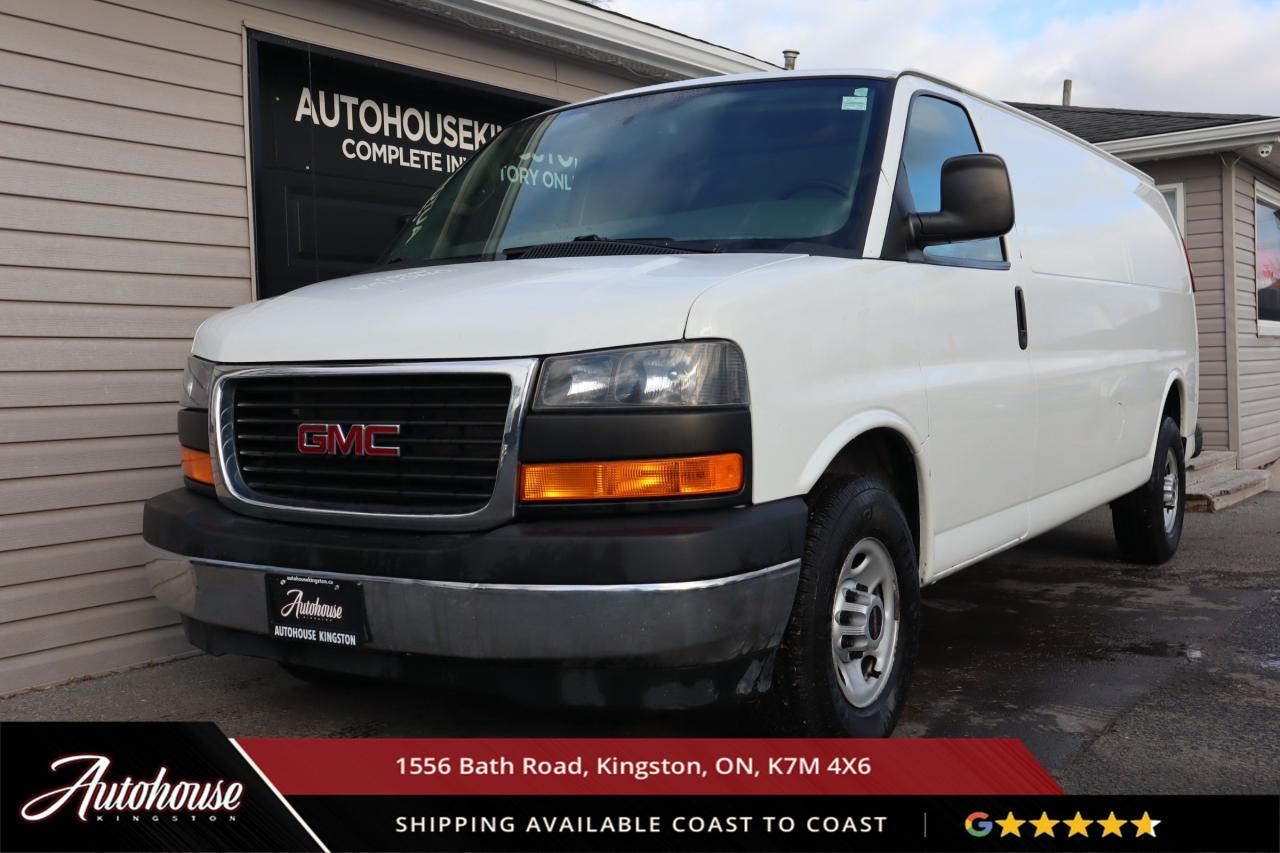 Used 2017 GMC Savana 2500 Work Van EXTENDED VAN - BUILT IN SHELVING for sale in Kingston, ON