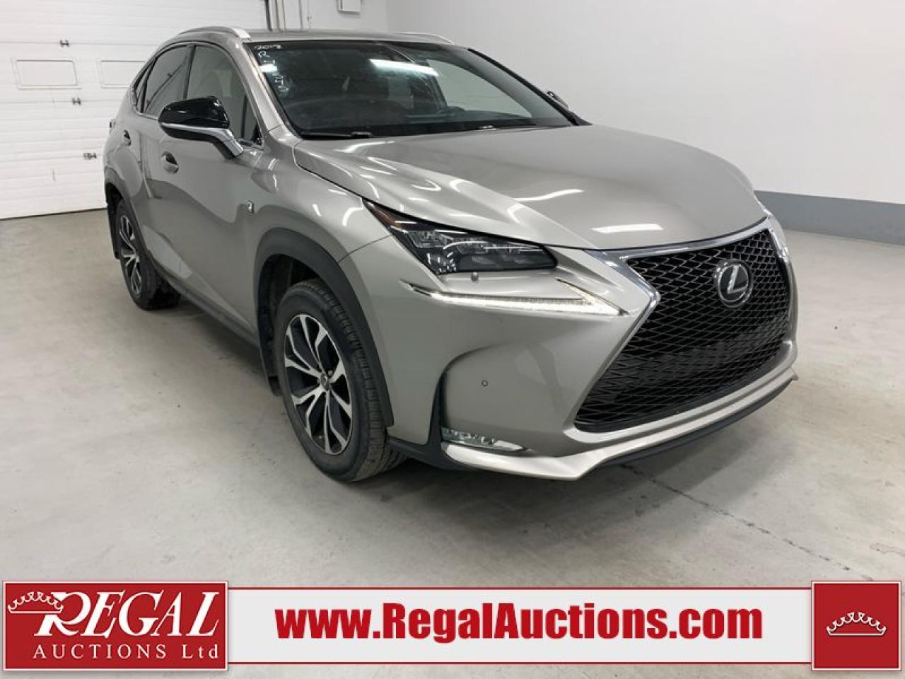 Used 2017 Lexus NX 200t Base for sale in Calgary, AB