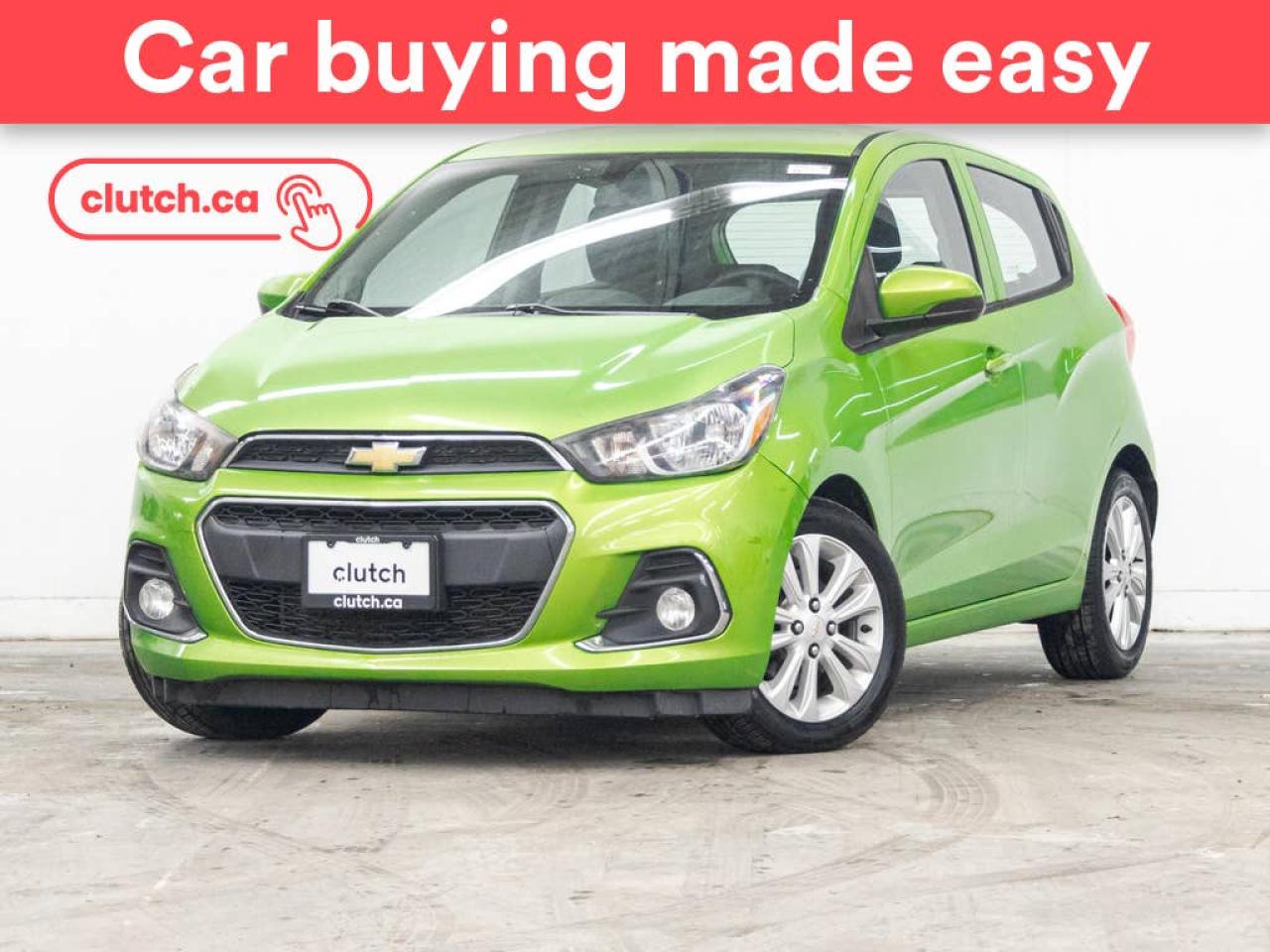 Used 2016 Chevrolet Spark 1LT CVT w/ Apple CarPlay & Android Auto, Rearview Camera, Cruise Control for sale in Toronto, ON