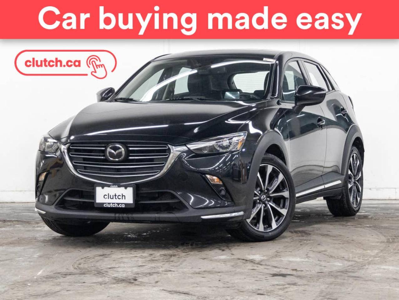 Used 2020 Mazda CX-3 GT AWD w/ Apple CarPlay & Android Auto, Power Moonroof, A/C for sale in Toronto, ON