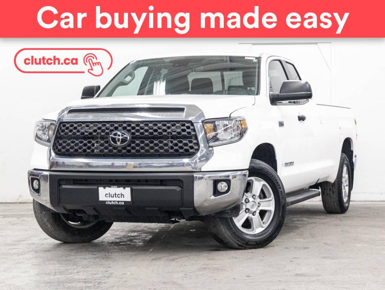 Used 2021 Toyota Tundra SR5 Double Cab 4WD w/ Apple CarPlay & Android Auto, A/C, Rearview Cam for sale in Toronto, ON