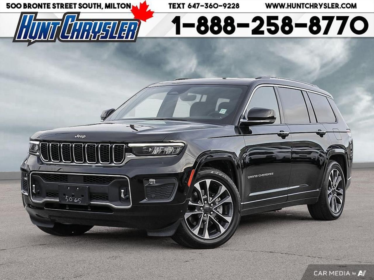 Used 2023 Jeep Grand Cherokee L OVERLAND | LTHR | 19SPRK | PANO | NAVI | BLIND & M for sale in Milton, ON