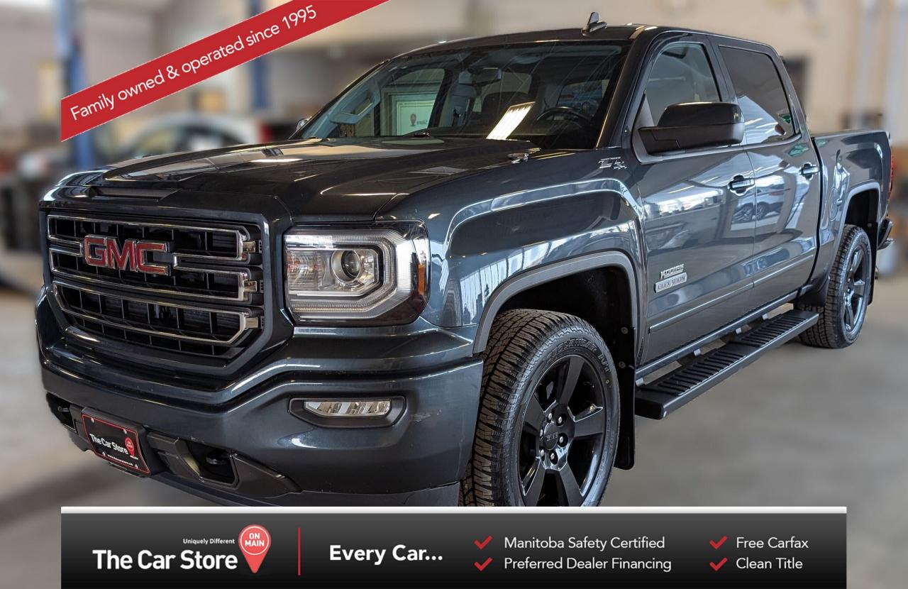 Used 2018 GMC Sierra 1500 4WD Crew SLE Kodiak Elevation, Z71, No Accidents for sale in Winnipeg, MB