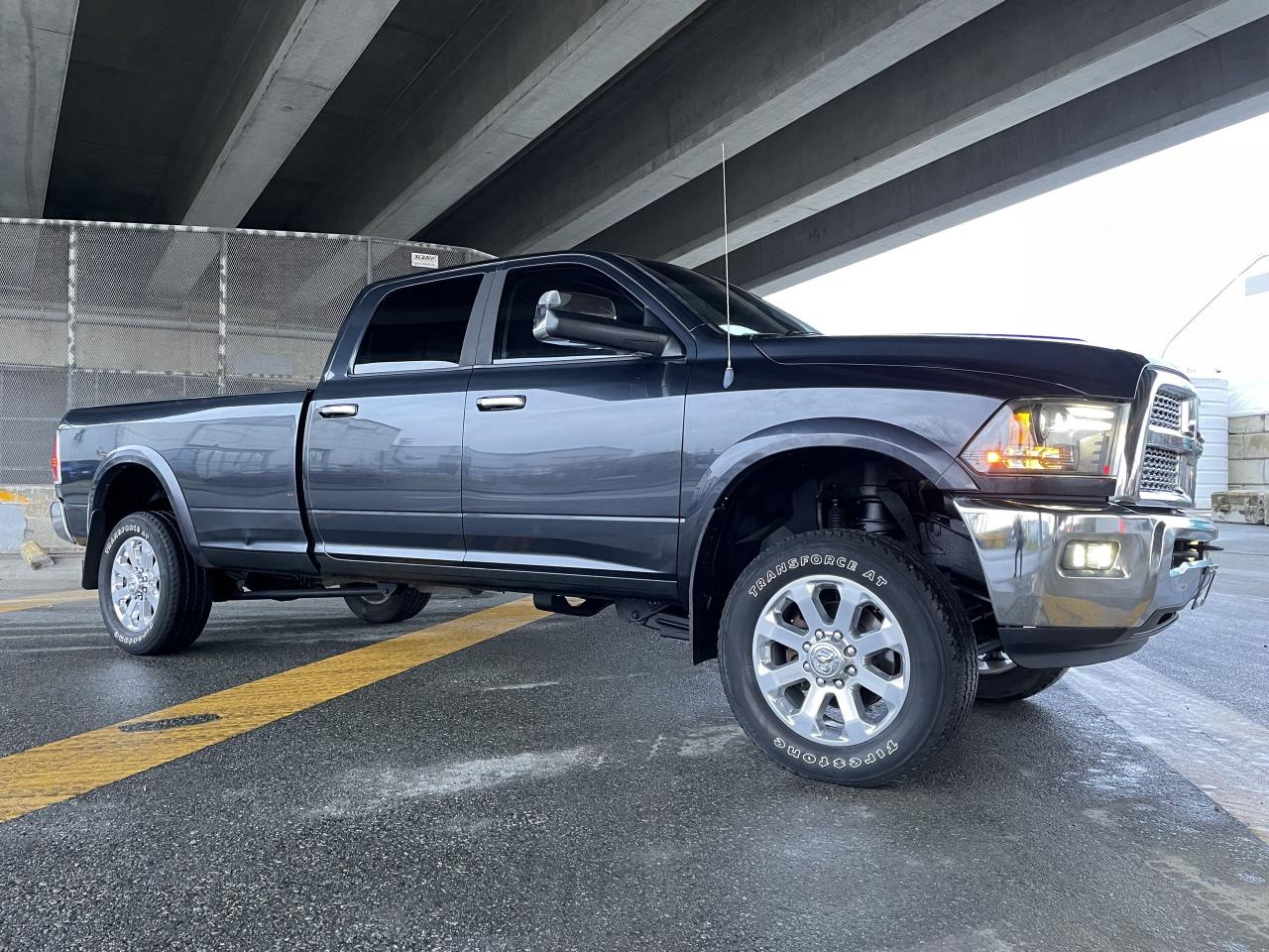 Used 2013 RAM 3500 Laramie LB 4WD DIESEL SUNROOF LEATHER LIFT TUNED for sale in Langley, BC