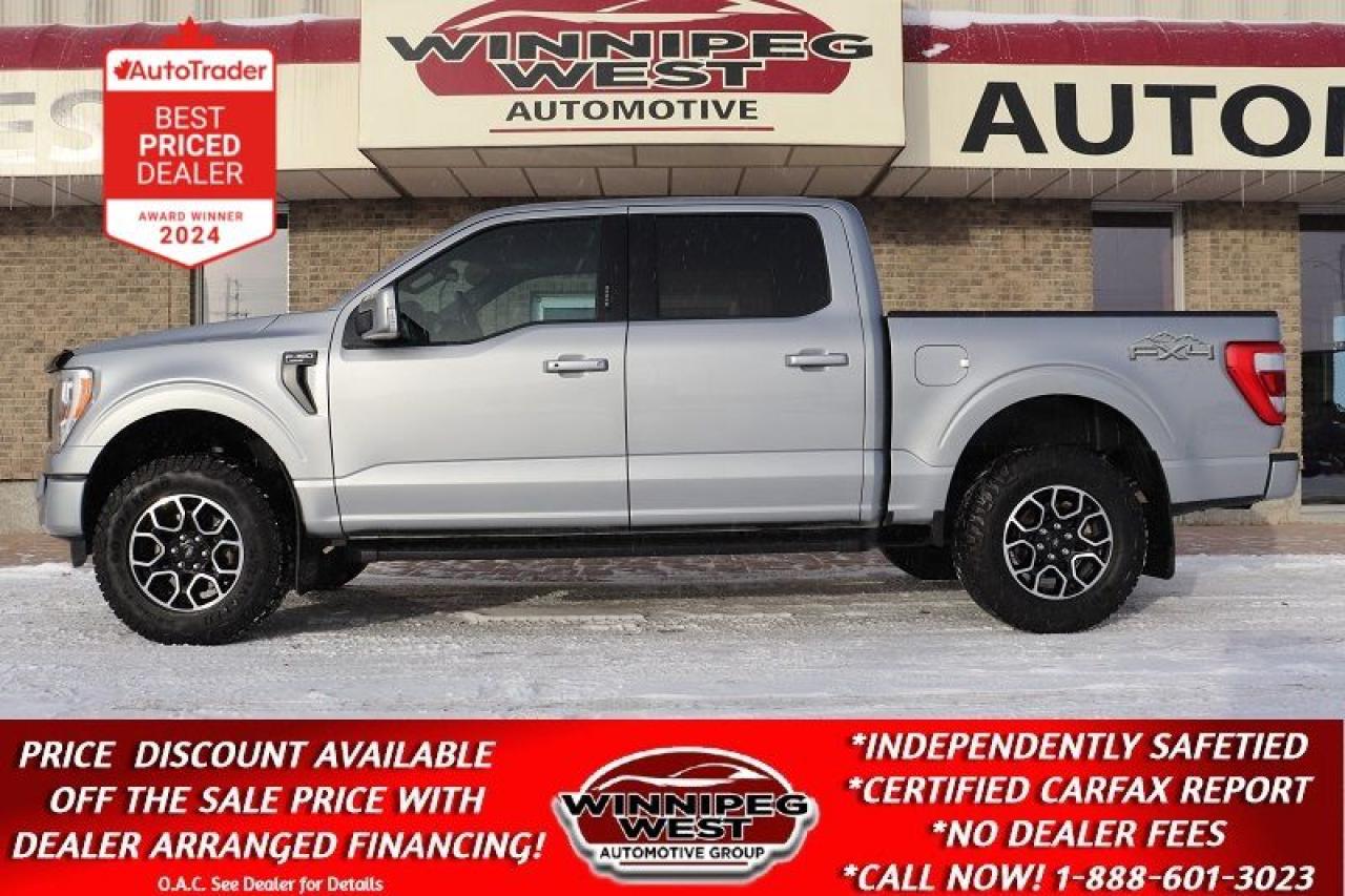 Used 2022 Ford F-150 LARIAT FX4 OFF RD 4X4, LOADED, PAN ROOF, AS NEW for sale in Headingley, MB