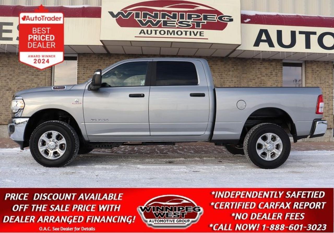 Used 2023 RAM 2500 BIG HORN 6.7L CUMMINS 4X4, WELL EQUIPPED, AS NEW!! for sale in Headingley, MB