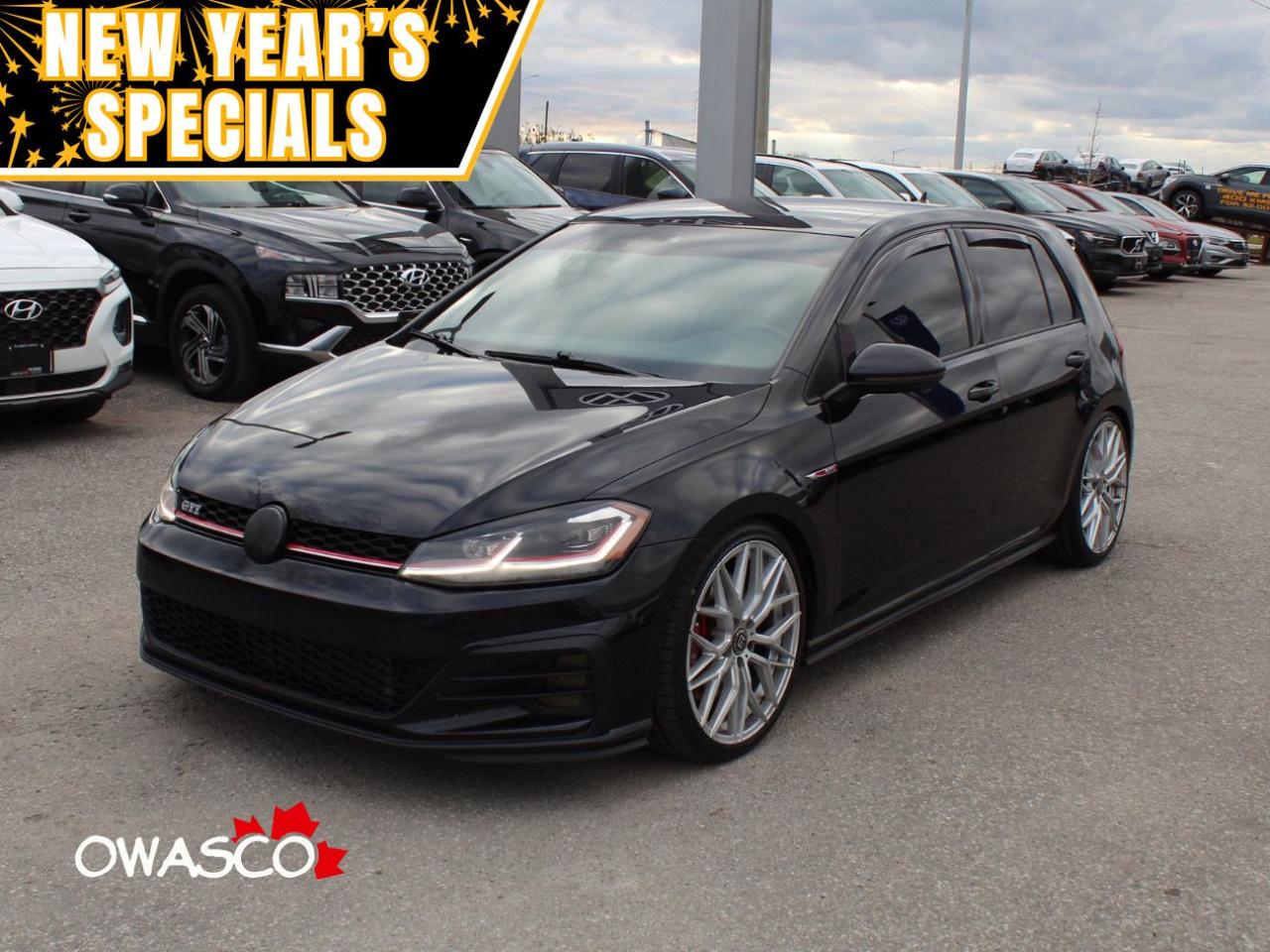 Used 2018 Volkswagen Golf GTI 2.0L Autobahn! Manual! A Drifters Dream! Lowered! for sale in Whitby, ON