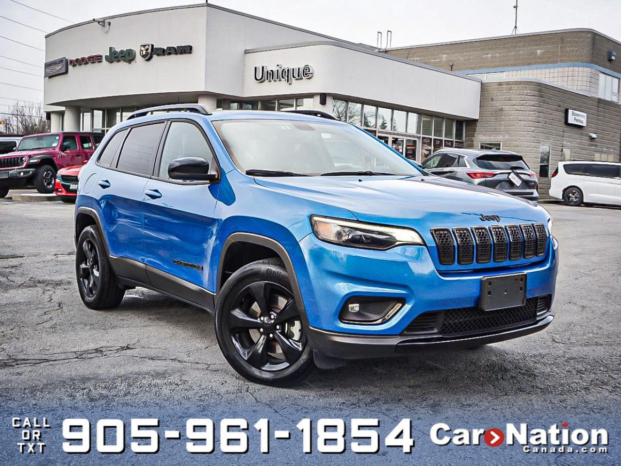 Used 2022 Jeep Cherokee Altitude 4x4| PANO ROOF| LEATHER| NAV| for sale in Burlington, ON