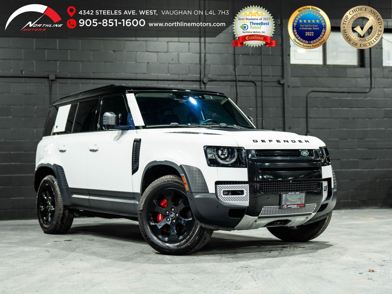 Used 2020 Land Rover Defender 110 SE/ 7 PASS/ PANO/ 360 CAM/ MERIDIAN/NAVI for sale in Vaughan, ON