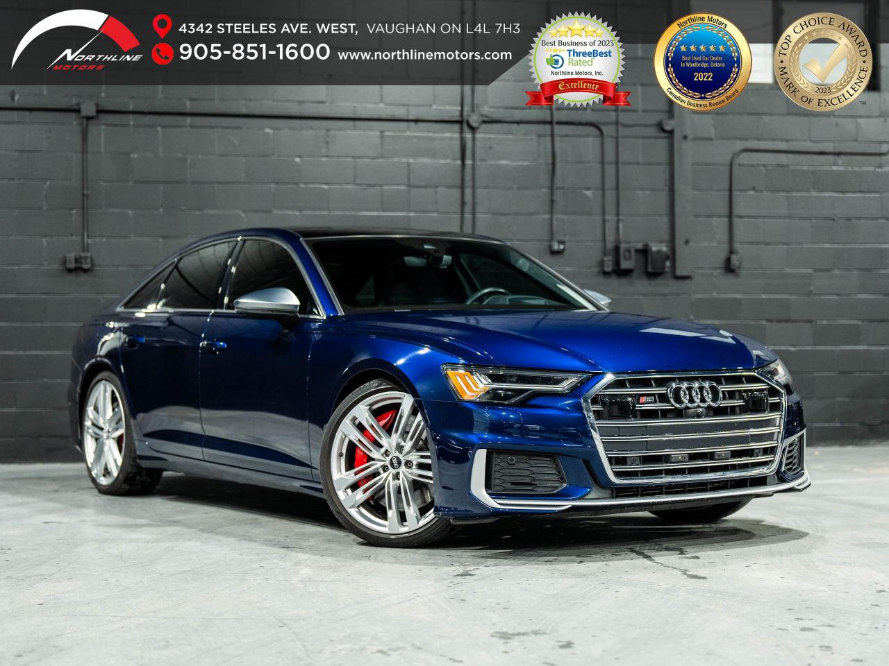 Used 2021 Audi S6 Sedan 2.9 TFSI/HUD/360 CAM/B&O/21 IN RIM for sale in Vaughan, ON