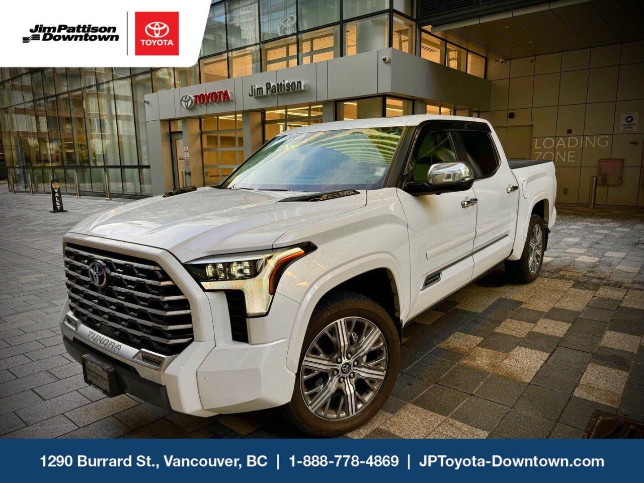 Used 2024 Toyota Tundra Hybrid CrewMax Capstone + Accessories for sale in Vancouver, BC