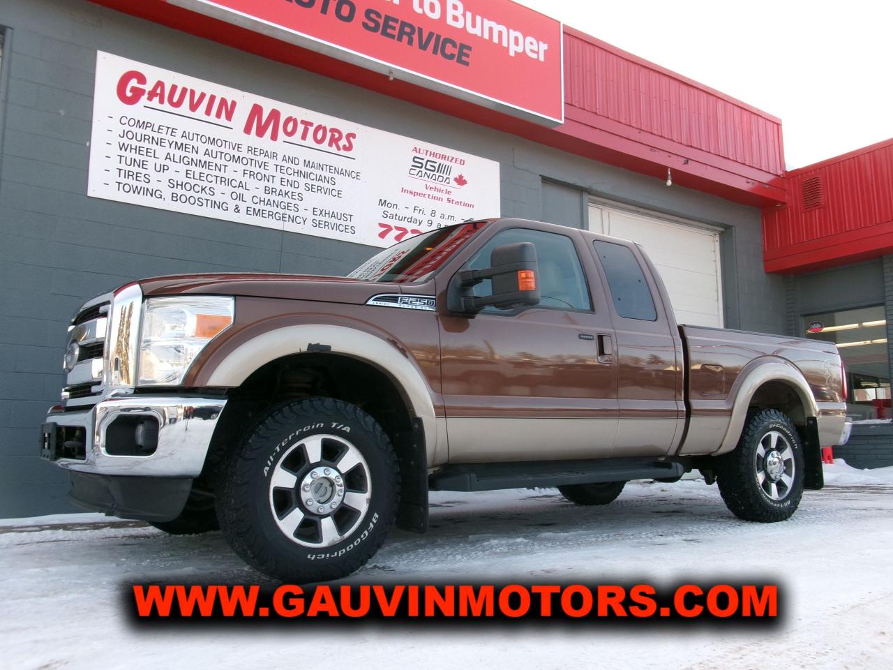 Used 2011 Ford F-250 4WD SuperCab 158  Lariat for sale in Swift Current, SK