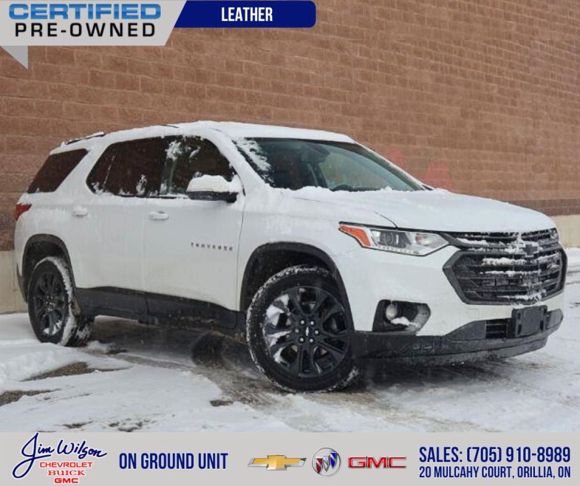 Used 2019 Chevrolet Traverse FWD 4dr RS w-2LT -Ltd Avail - Leather | Navigation for sale in Orillia, ON