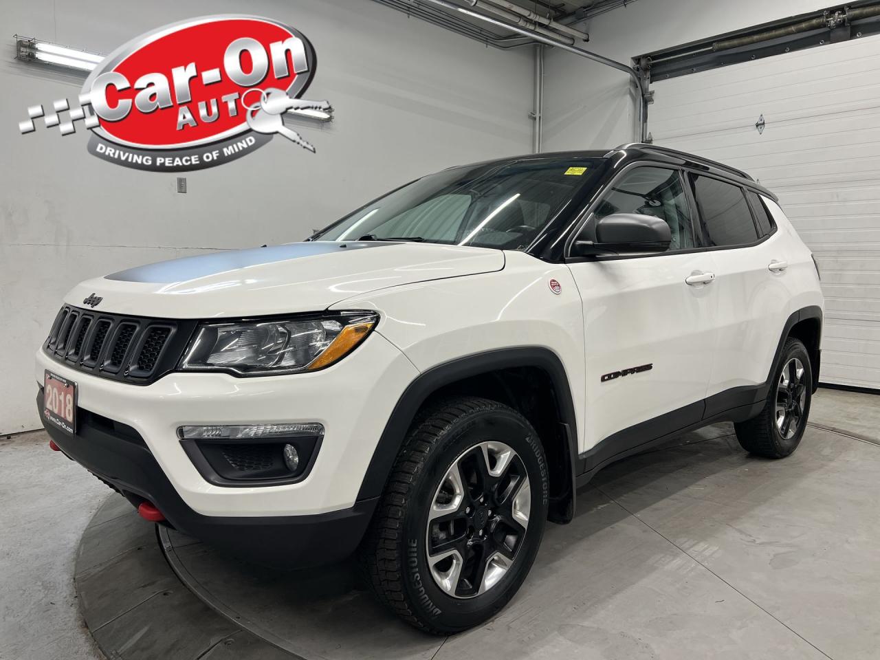 Used 2018 Jeep Compass TRAILHAWK 4x4 |PANO ROOF |LEATHER |BLIND SPOT |NAV for sale in Ottawa, ON