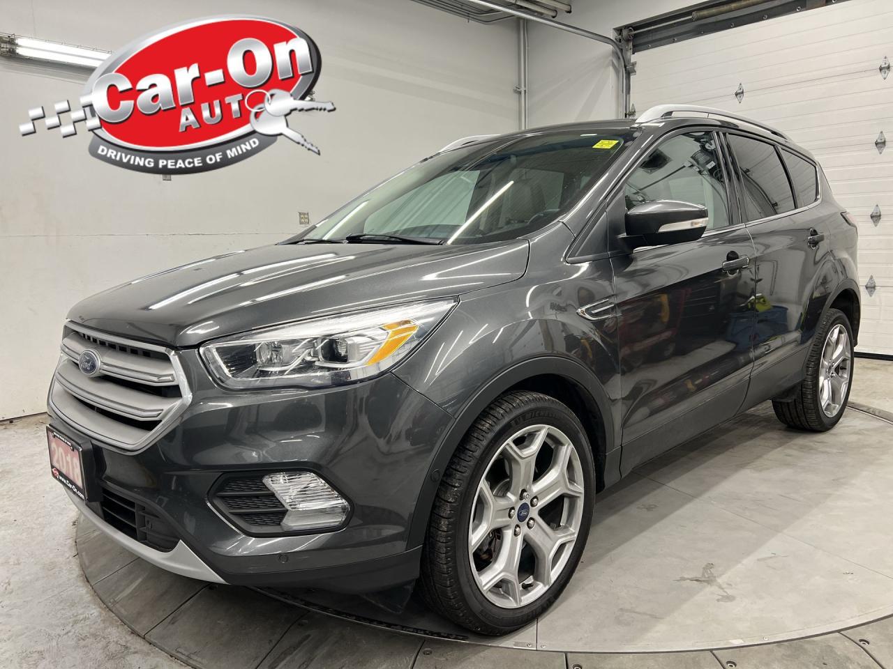 Used 2018 Ford Escape TITANIUM AWD | PANO ROOF | LEATHER | CARPLAY | NAV for sale in Ottawa, ON