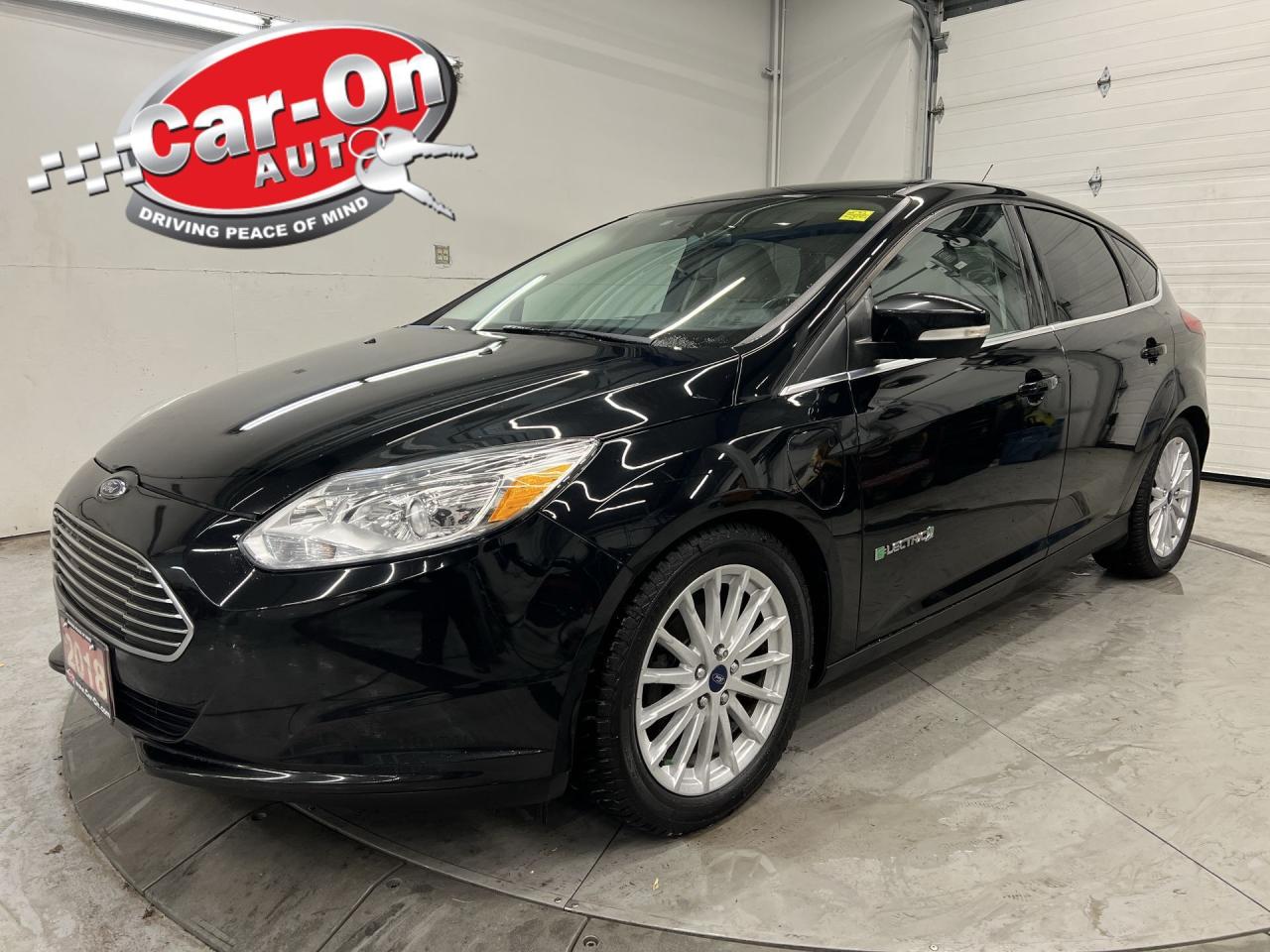 SUPER AFFORDABLE EV W/ ONLY 85,000 KMS!! Fully electric w/ heated seats, remote start, Apple CarPlay/Android Auto, navigation, backup camera w/ rear park sensors, 17-inch alloys, Sony premium audio, dual-zone climate control, automatic headlights, ambient lighting, keyless entry w/ push start, leather-wrapped steering wheel, power windows, power locks, power mirrors, Bluetooth, cruise control and Sirius XM!