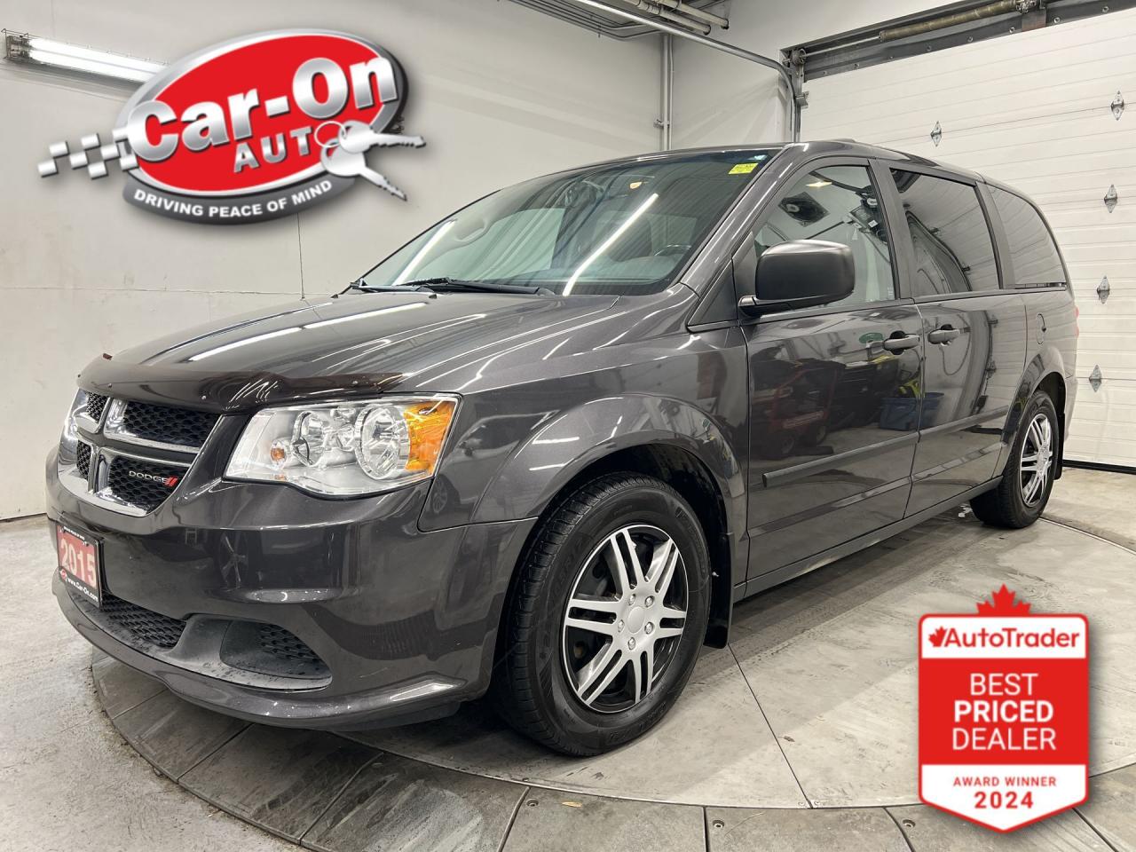 Used 2015 Dodge Grand Caravan SE PLUS | CLIMATE GROUP | BLUETOOTH | CERTIFIED! for sale in Ottawa, ON