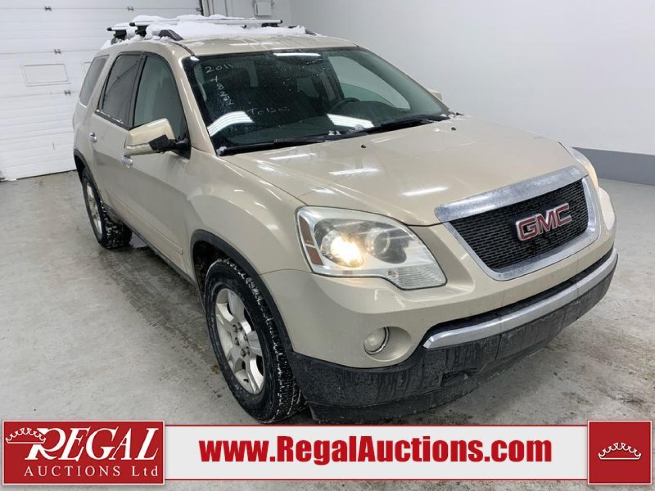 Used 2011 GMC Acadia SLE 2 for sale in Calgary, AB